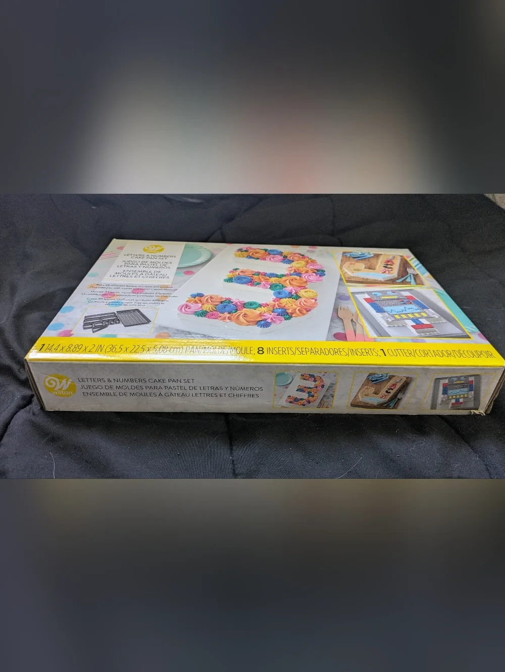 Wilton Letters & Numbers Cake Pan Set - Multicolor - Picture 2 of 5